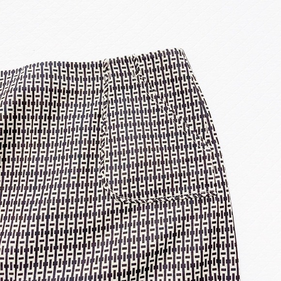J. Crew Patterned Pencil Skirt Plaid SZ6 - Picture 4 of 7
